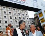 Generalni sekretar Auto-moto saveza Srbije, Aleksandar Nikačević, daje izjavu o uspešnoj organizaciji upravo završenog 44. Rally Serbia 