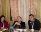 Generalni sekretar AMSS, Nikačević i predsednik FIA, Tod na radnom sastanku u AMSS