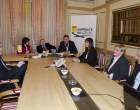Predsednik FIA i Generalni sekretar AMSS sa svojim saradnicima na prezentaciji aktivnosti AMSS