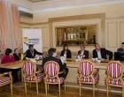 Predsednik FIA i Generalni sekretar AMSS sa svojim saradnicima na prezentaciji aktivnosti AMSS