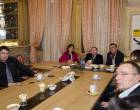 Predsednik FIA i Generalni sekretar AMSS sa saradnicima na prezentaciji aktivnosti AMSS