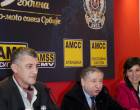 Generalni sekretar AMSS, Nikačević i predsednik FIA, Tod na press konferenciji povodom 90 godina AMSS